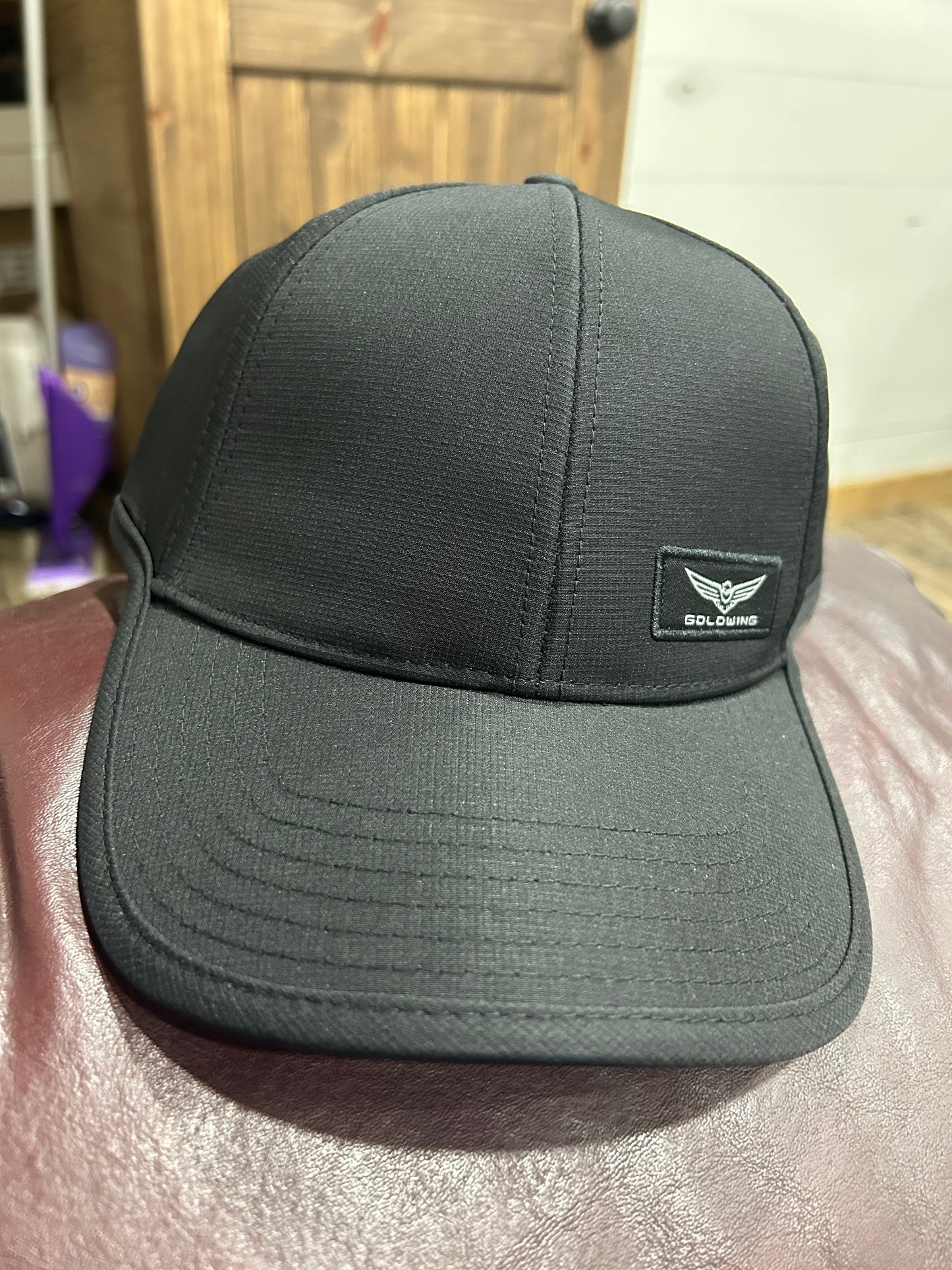 Black Honda Goldwing Hat