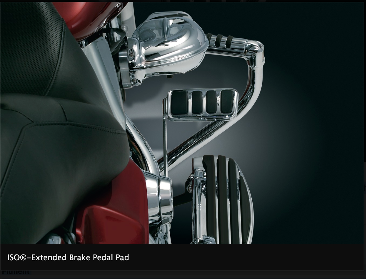 ISO®-Extended Brake Pedal Pad for FL