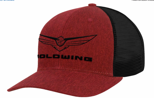 Red and Black Goldwing Hat