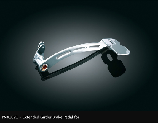 Extended Brake Pedals for '97-'13 Touring & '87-'17 FL Softail