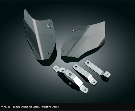 Saddle Shields Heat Deflectors For H-D Models