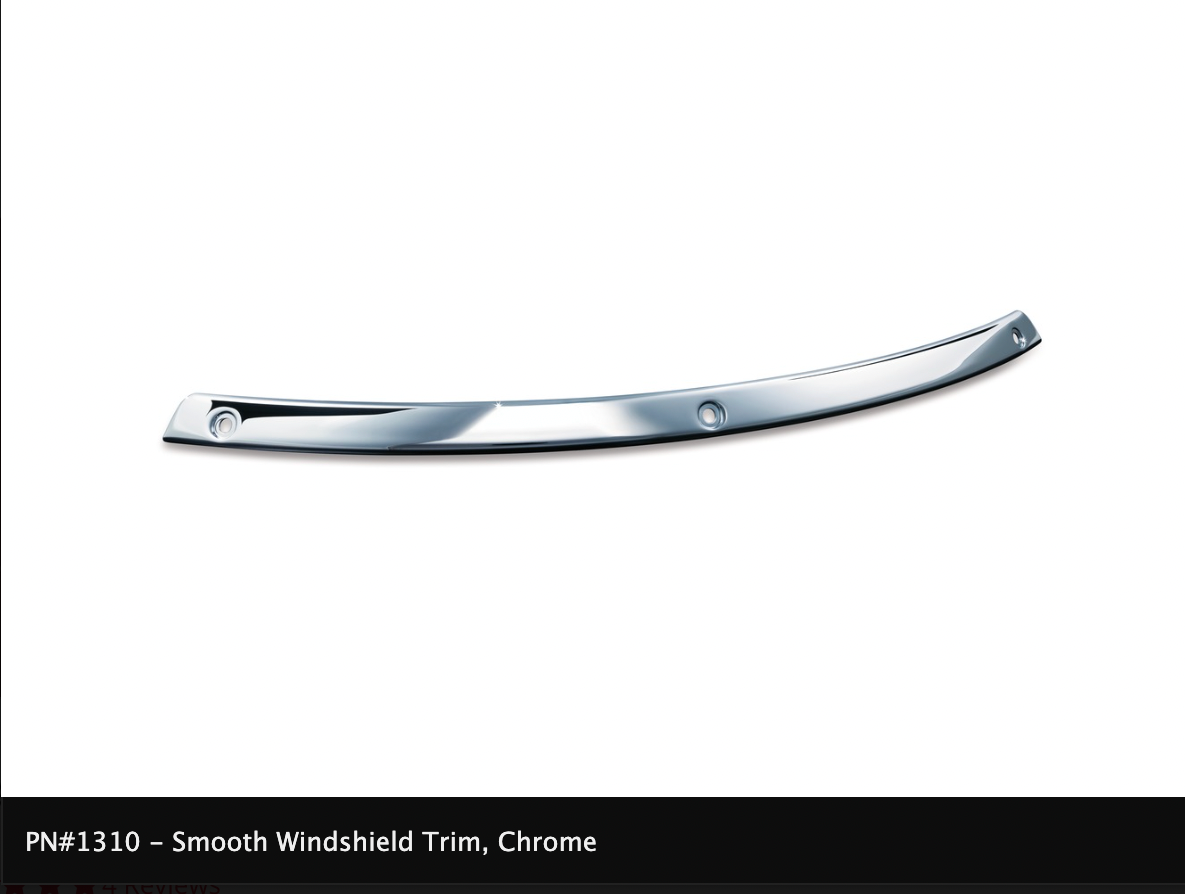 Smooth Windshield Trim