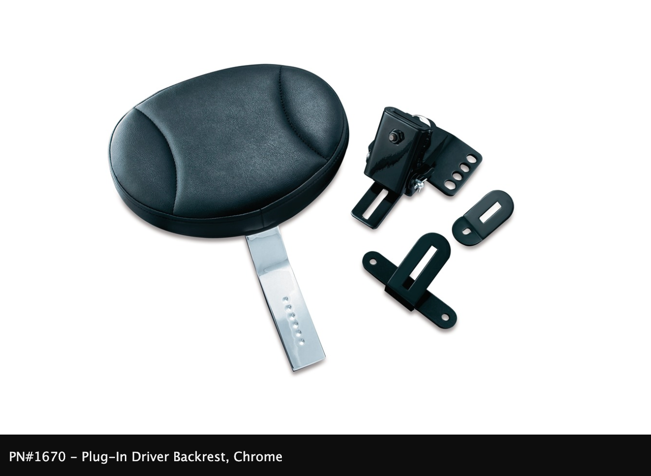 Plug-In Driver Backrest for Touring