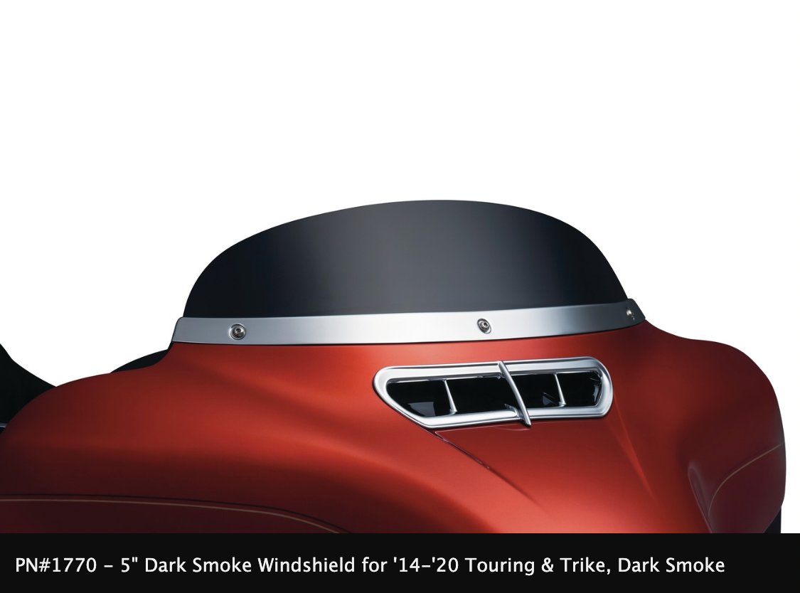 Airmaster® Dark Smoke Windshields