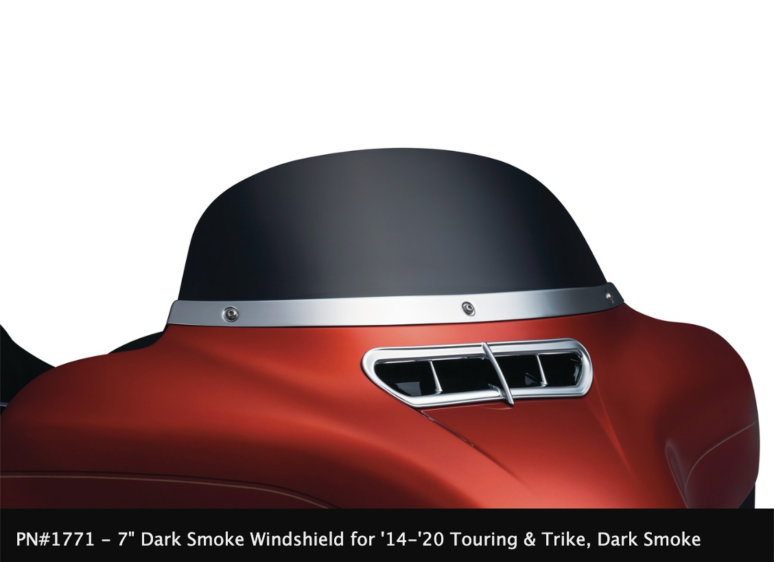 Airmaster® Dark Smoke Windshields