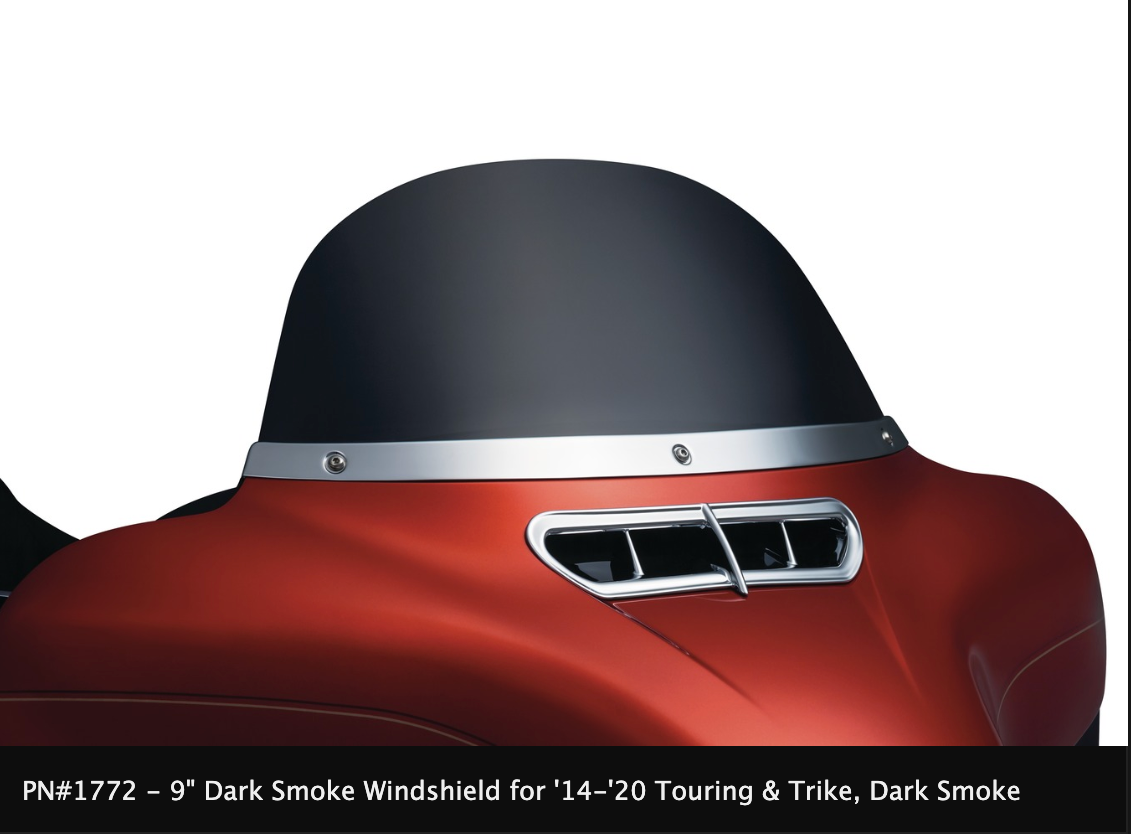 Airmaster® Dark Smoke Windshields