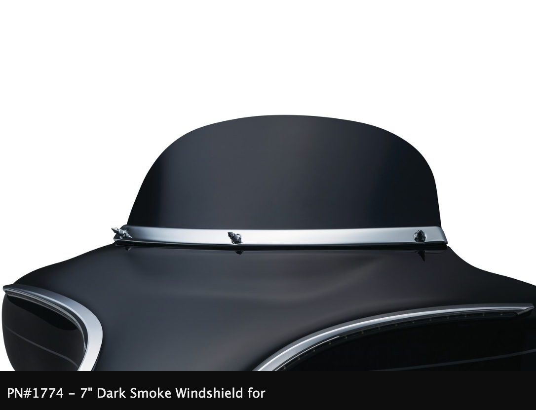 Airmaster® Dark Smoke Windshields