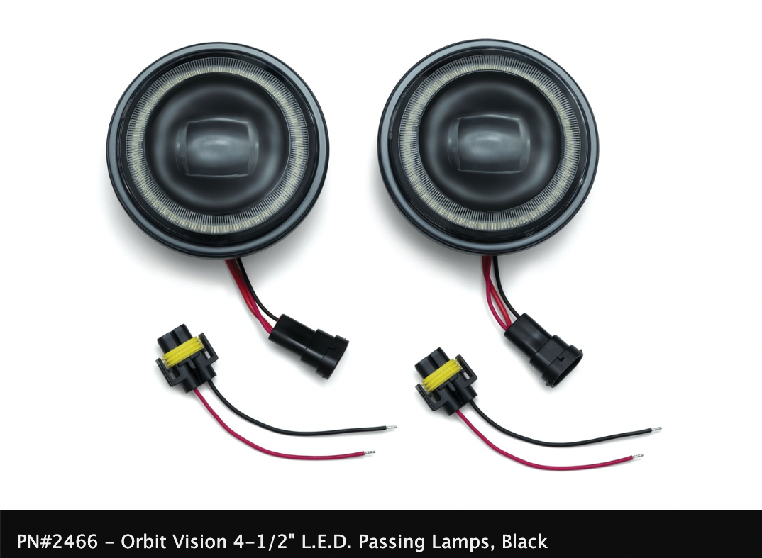 Orbit Vision 4-1/2" L.E.D. Passing Lamps with White Halo