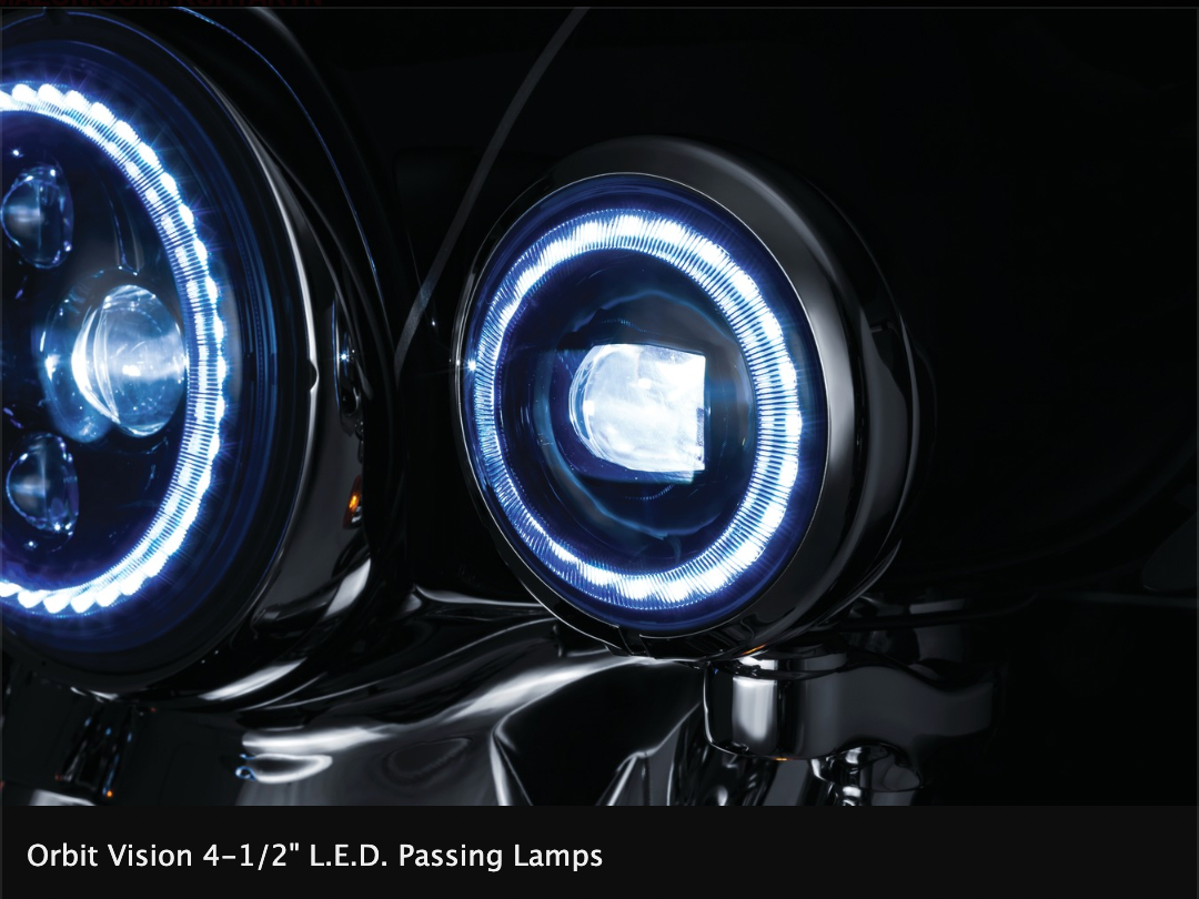 Orbit Vision 4-1/2" L.E.D. Passing Lamps with White Halo