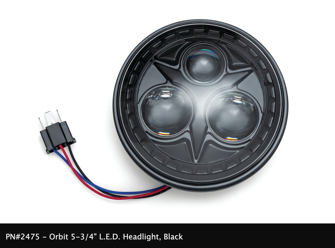 Orbit 5-3/4" L.E.D. Headlight