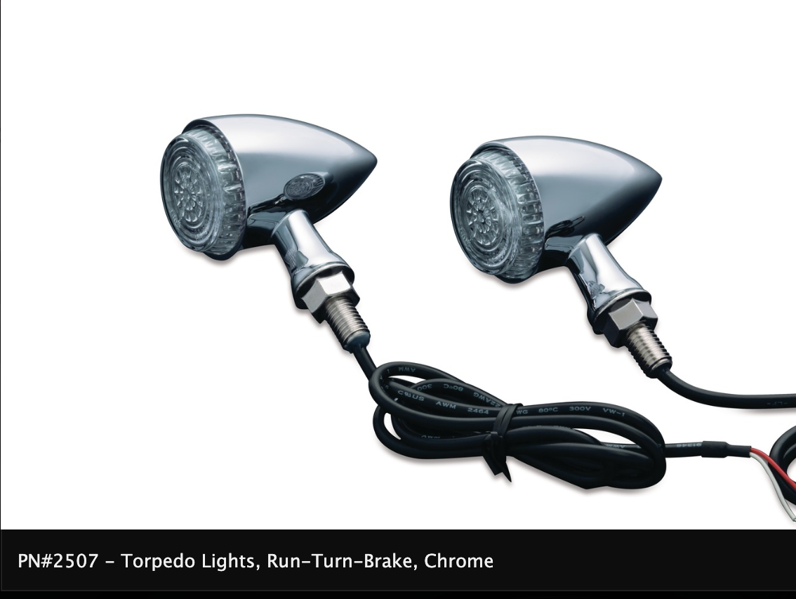 Torpedo L.E.D. Lights