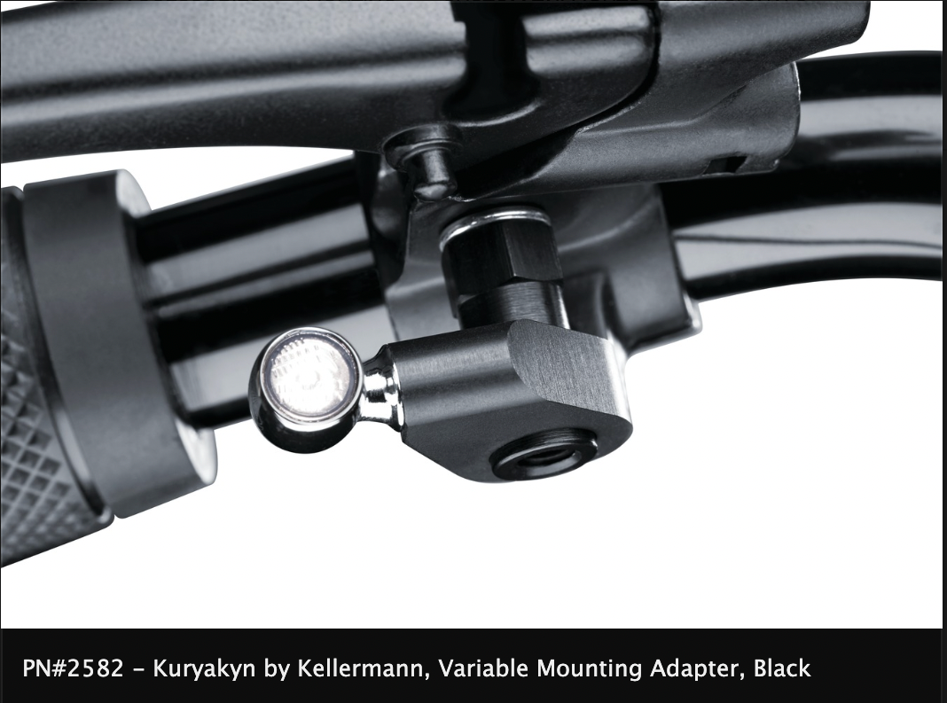 Kuryakyn by Kellermann Adapters and Mounts for Atto, micro S & Rhombus S