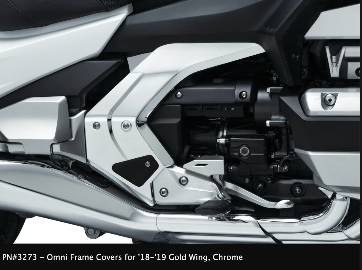 Omni Frame Covers for '18-'21 Gold Wing