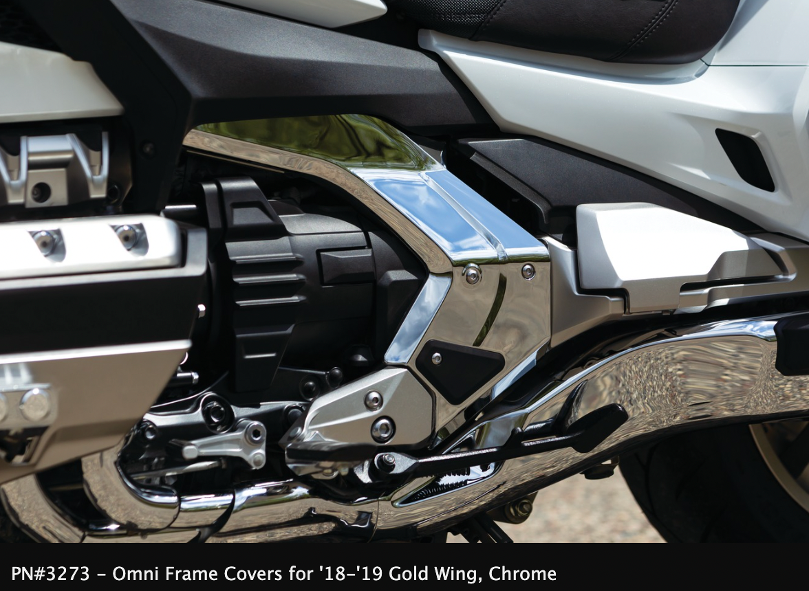 Omni Frame Covers for '18-'21 Gold Wing