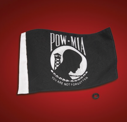 5 1/2" x 8" POW / MIA FLAG