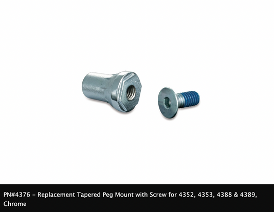 Replacement Components for Adjustable Passenger Pegs