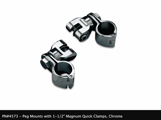 Peg Mounts with Magnum Quick Clamps