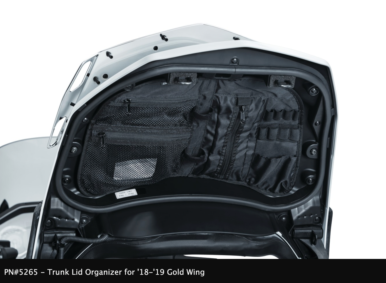 Trunk Lid Organizer for '18-'20 Gold Wing