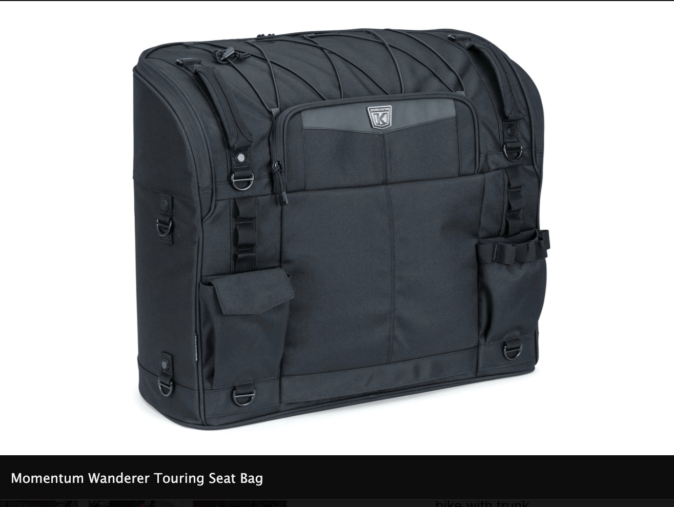 Momentum Wanderer Touring Seat Bag