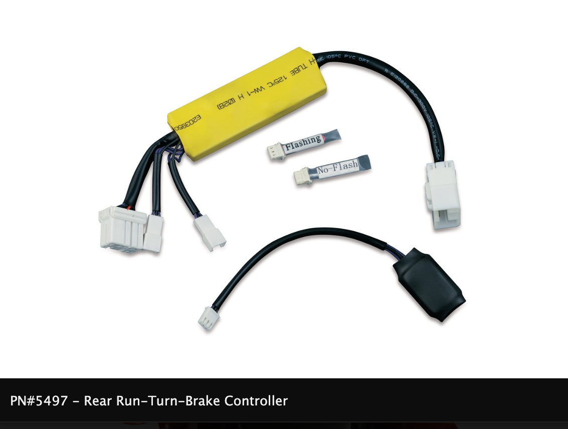 Rear Run-Turn-Brake Controller with Pulse Brake