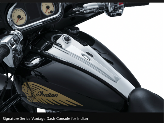 Signature Series Vantage Dash Console for Indian by John Shope