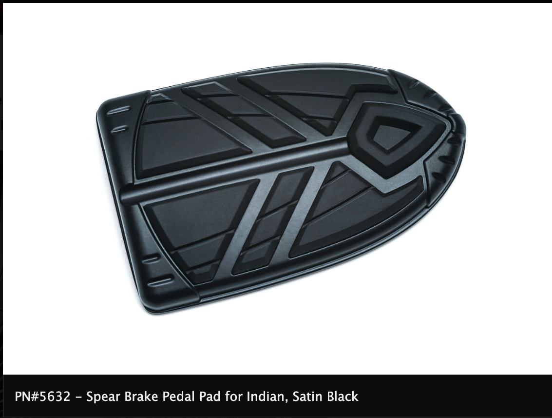 Spear Brake Pedal Pad for Indian