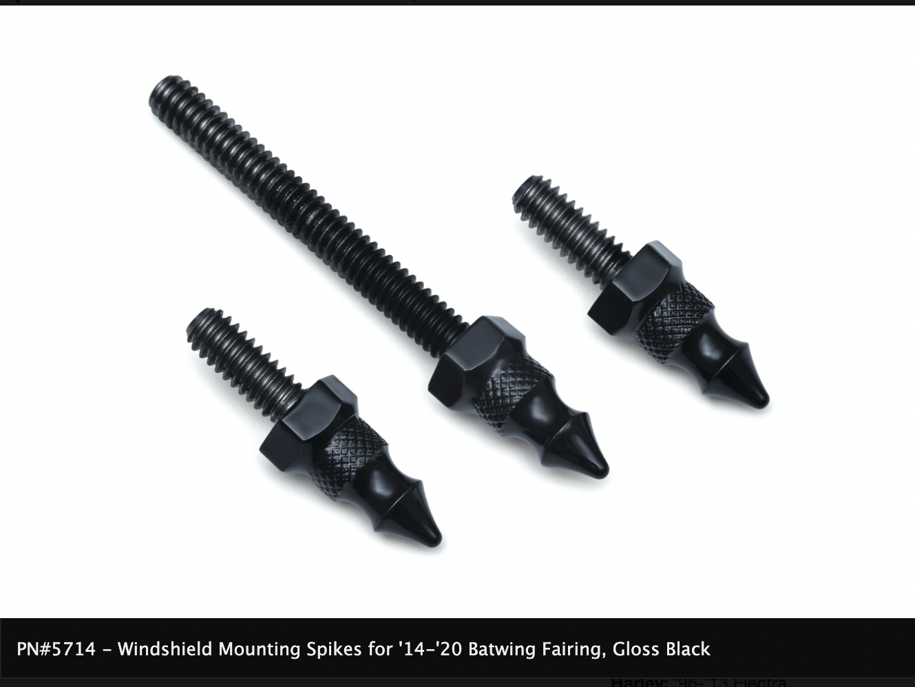 Windshield Mounting Spikes