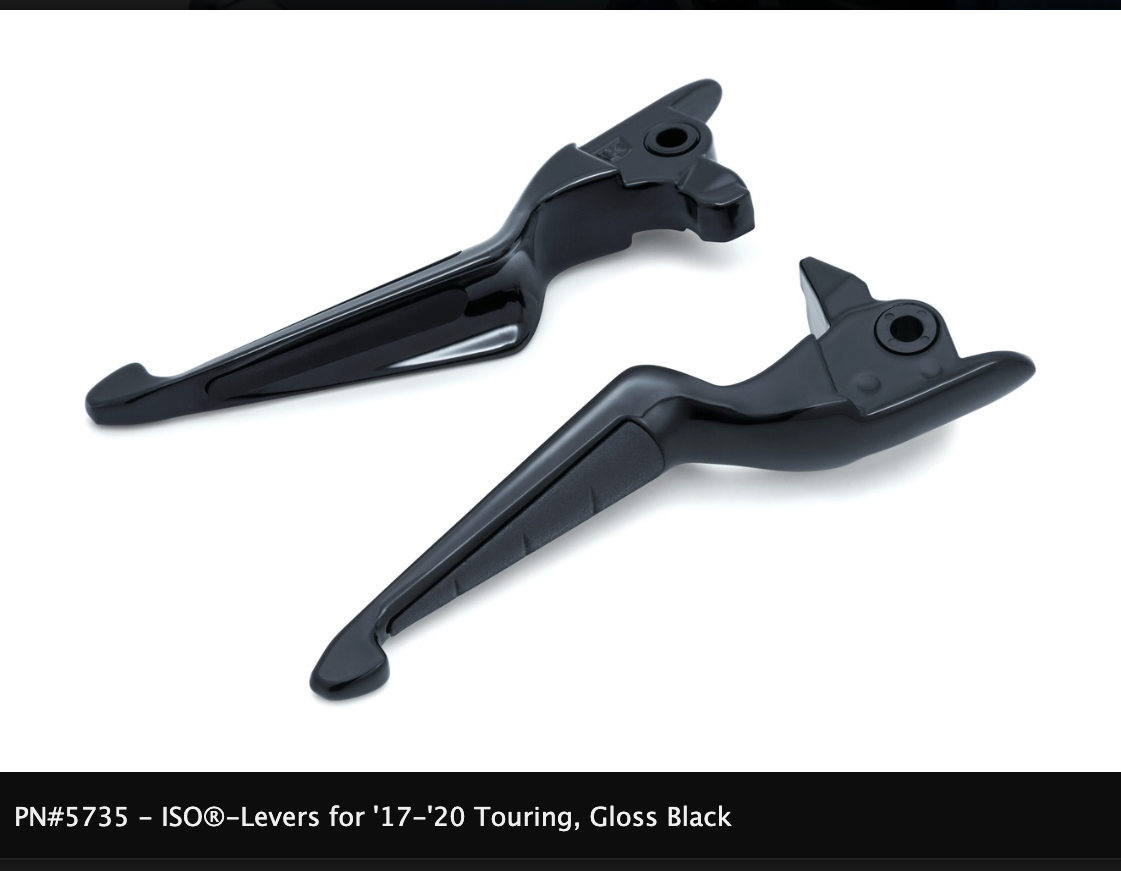 ISO®-Levers for HD Touring