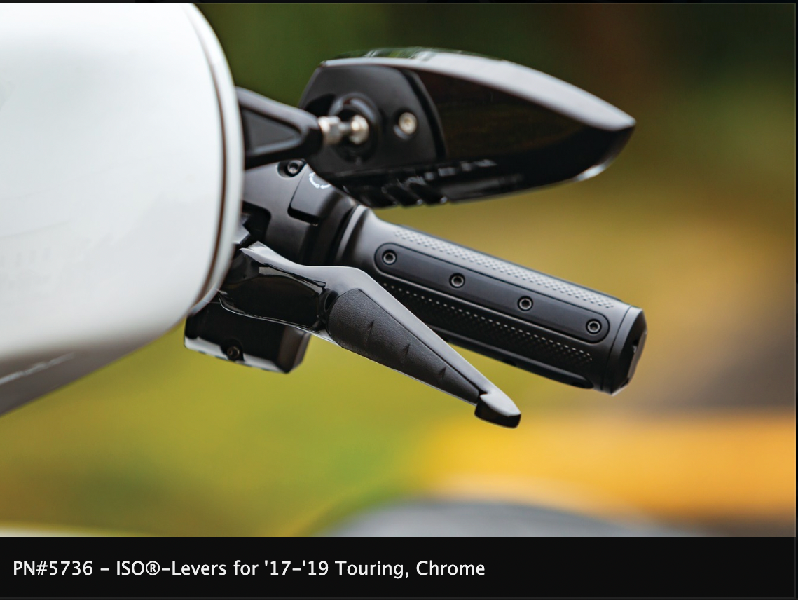 ISO®-Levers for HD Touring