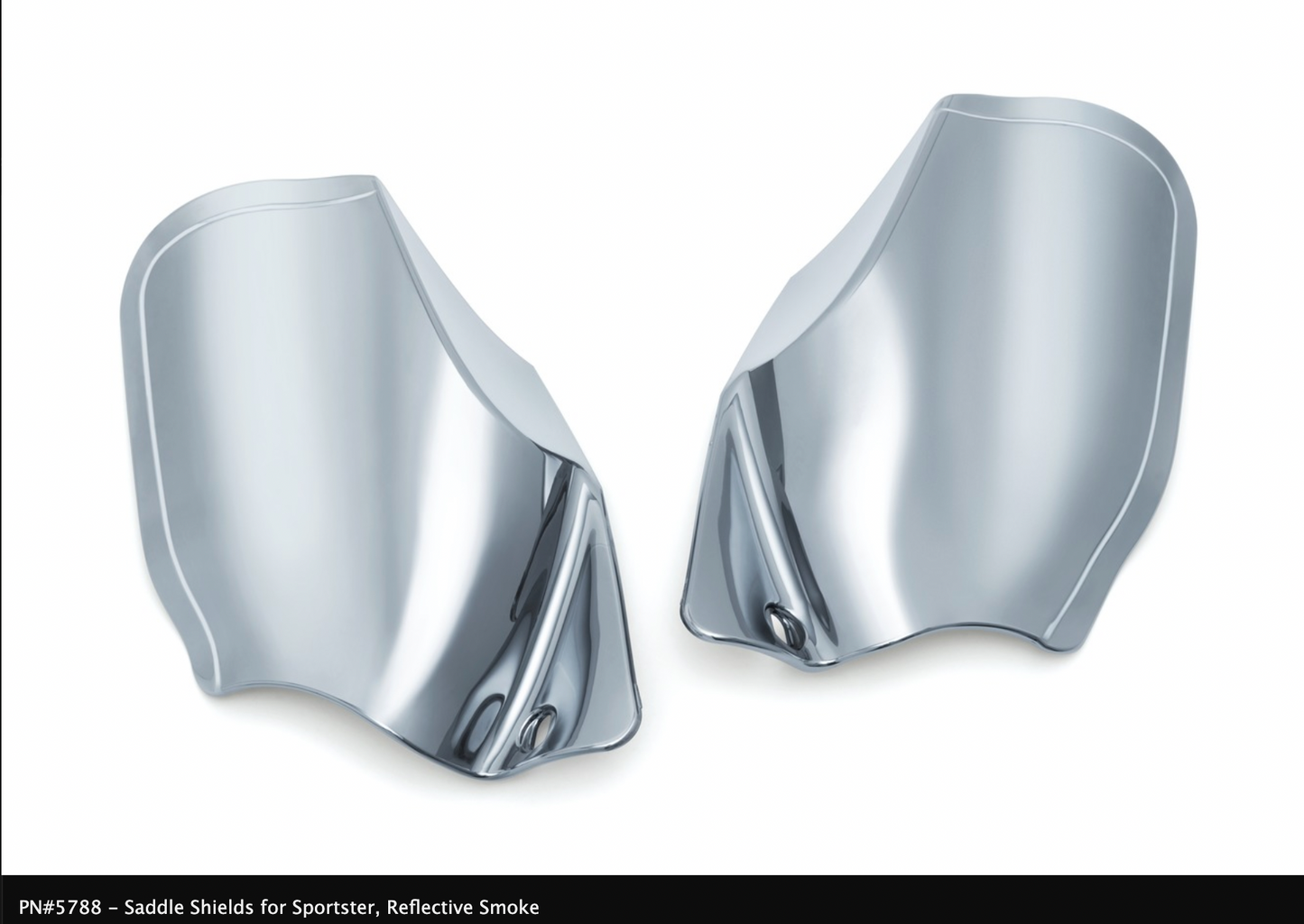 Saddle Shields Heat Deflectors For H-D Models