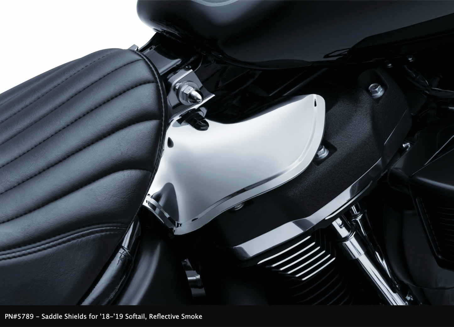 Saddle Shields Heat Deflectors For H-D Models