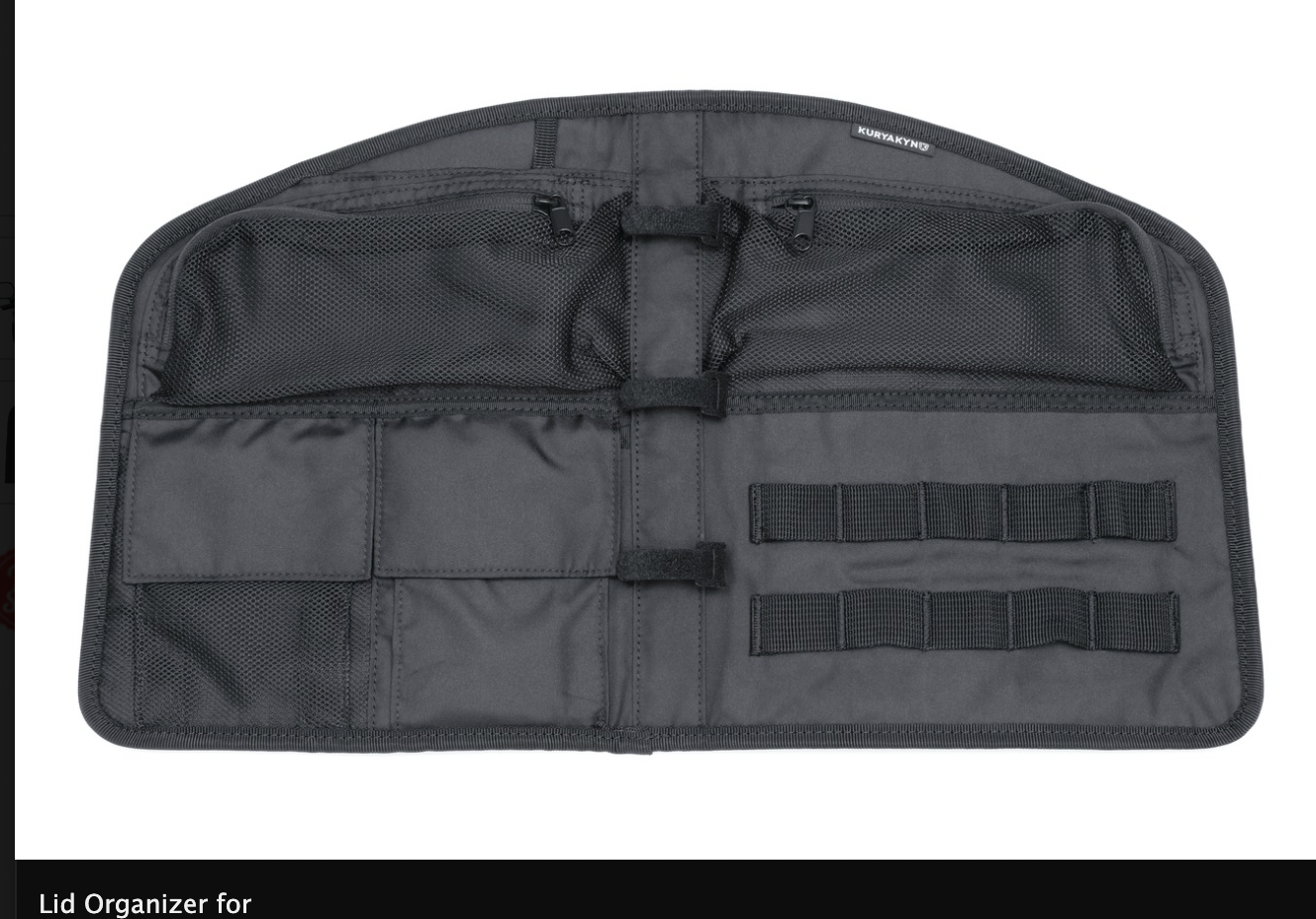 Trunk Lid Organizer Bag