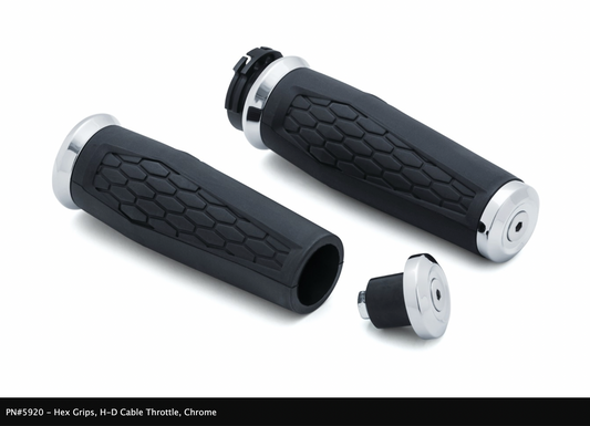 Hex Grips For Harley-Davidson