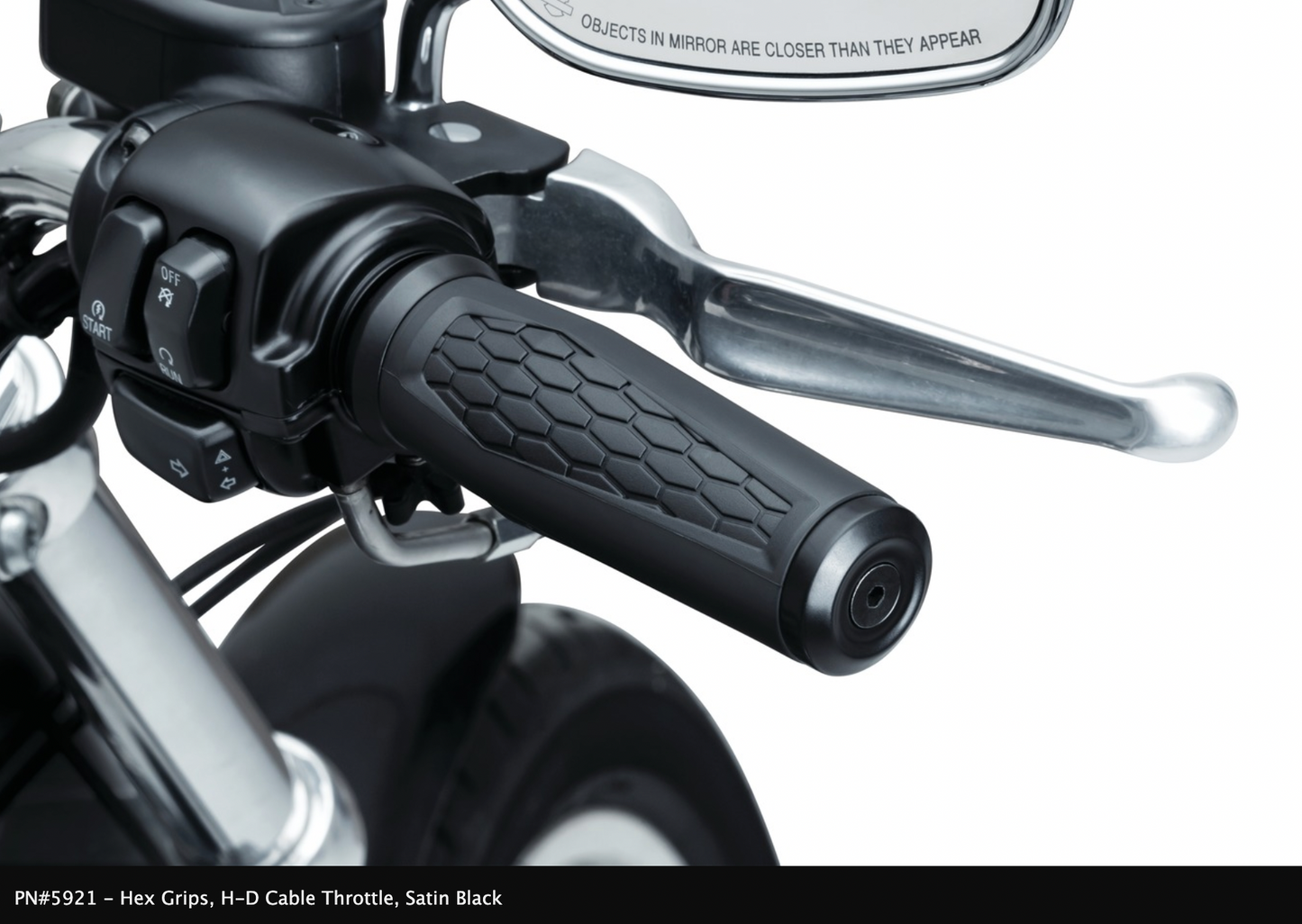 Hex Grips For Harley-Davidson