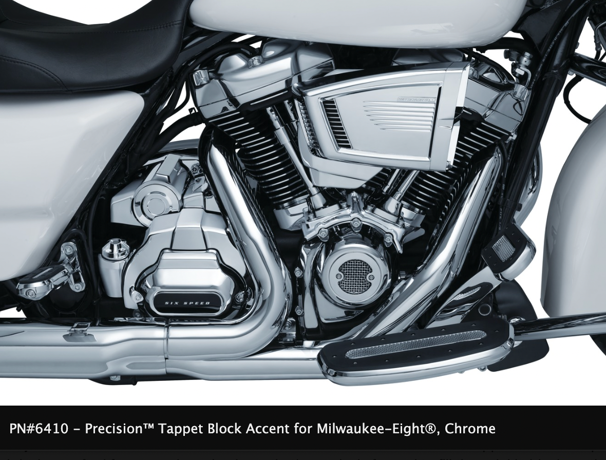 Precision™ Tappet Block Accent for Milwaukee-Eight®