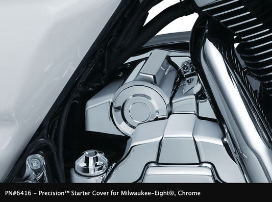 Precision™ Starter Cover for Milwaukee-Eight® Touring & Trikes