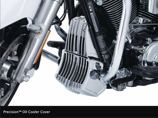 Precision™ Oil Cooler Cover for Milwaukee-Eight® Touring