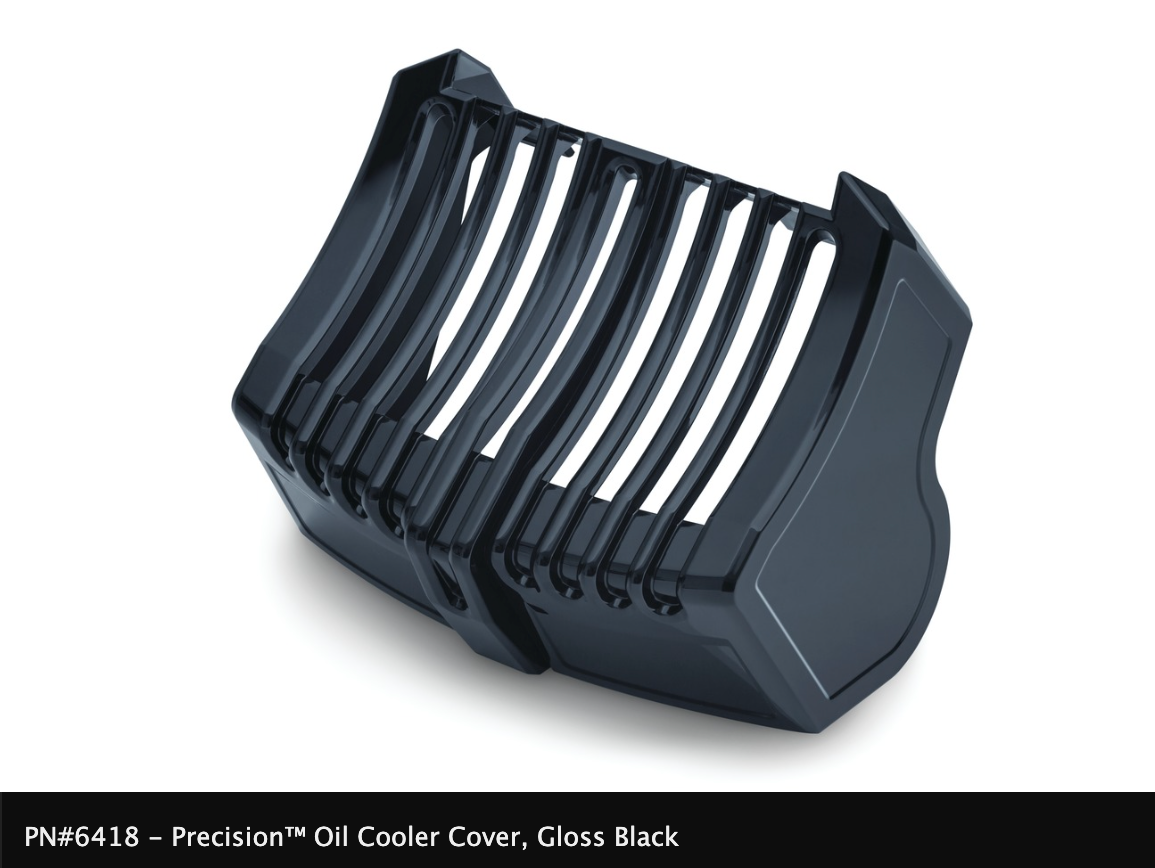 Precision™ Oil Cooler Cover for Milwaukee-Eight® Touring