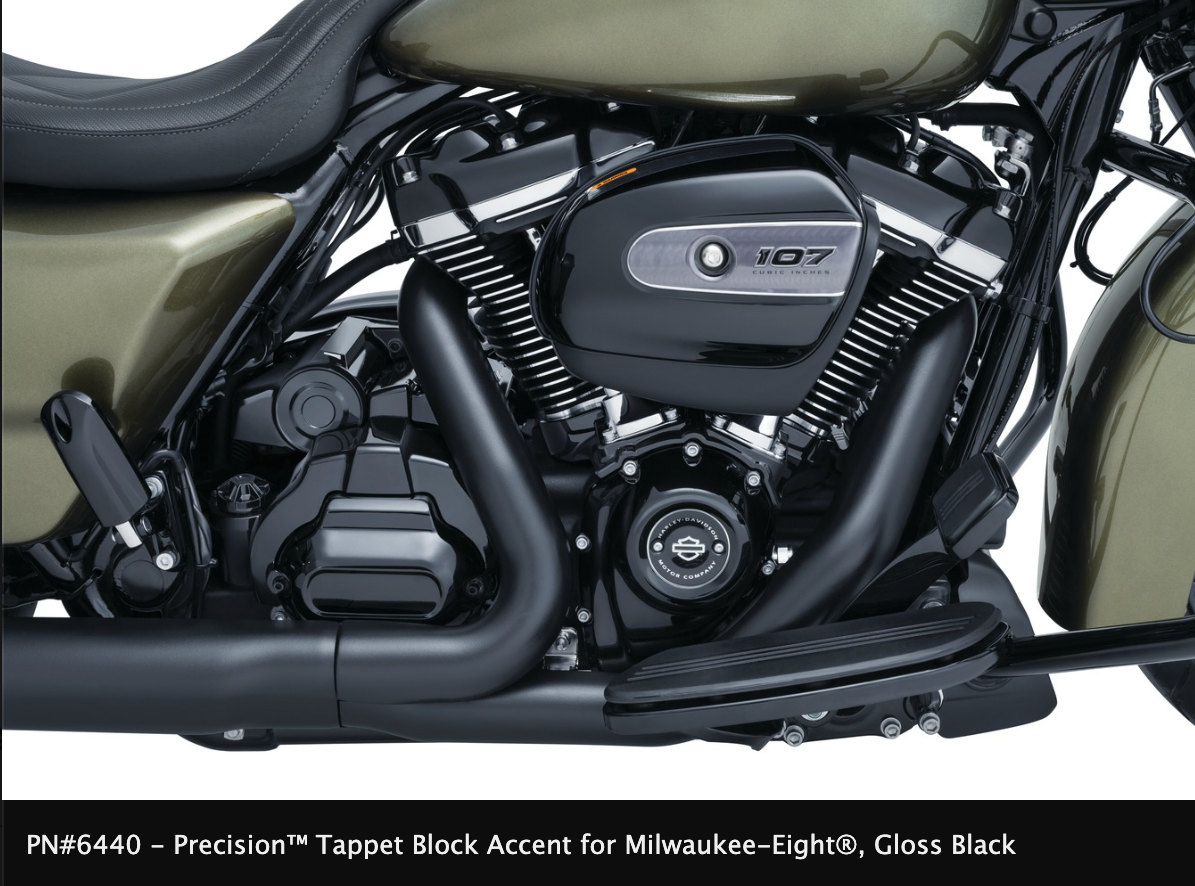 Precision™ Tappet Block Accent for Milwaukee-Eight®