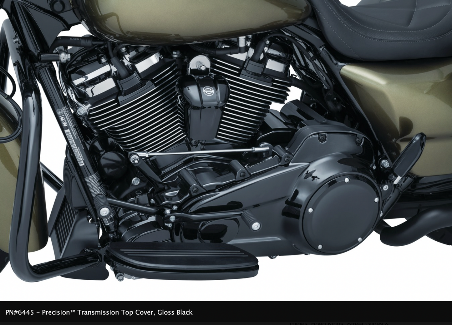 Precision™ Transmission Top Cover for Milwaukee-Eight® Touring & Trikes