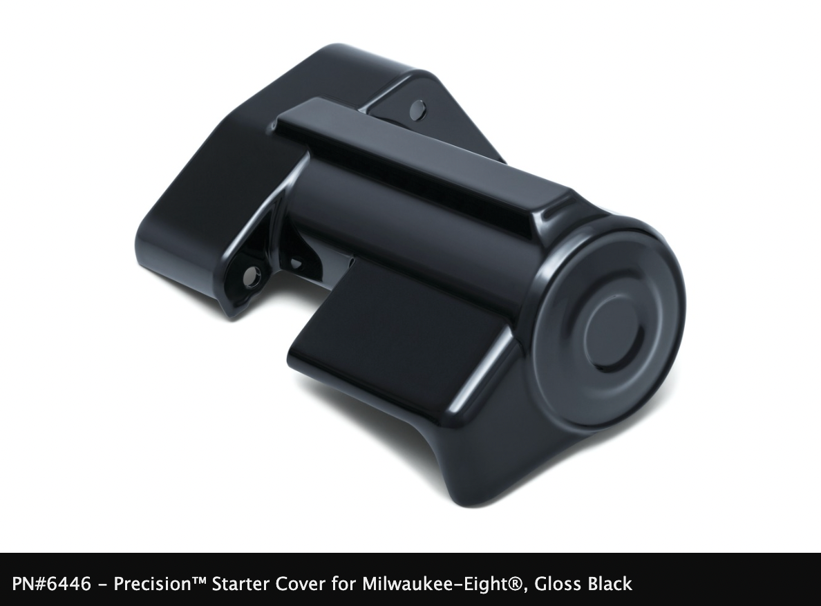 Precision™ Starter Cover for Milwaukee-Eight® Touring & Trikes