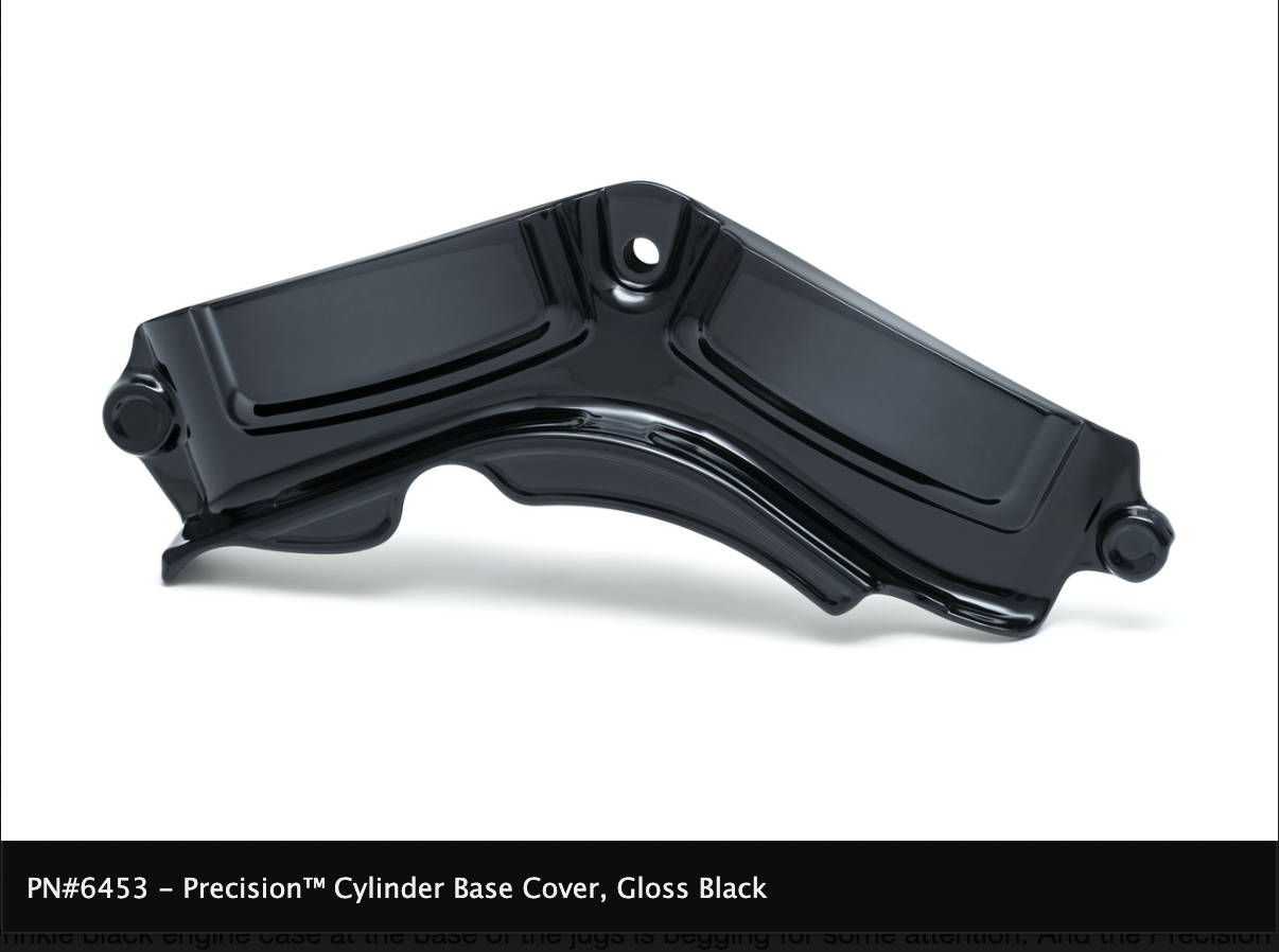 Precision™ Cylinder Base Cover for Milwaukee-Eight®