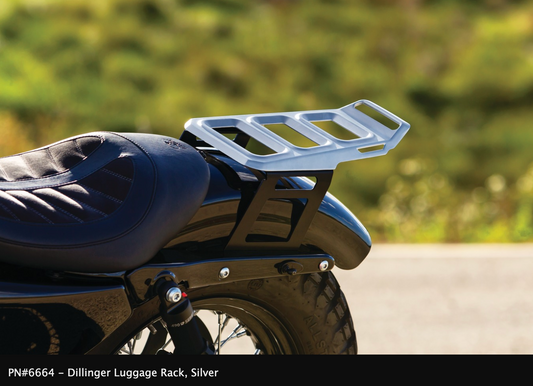 Dillinger Luggage Rack for Sportster