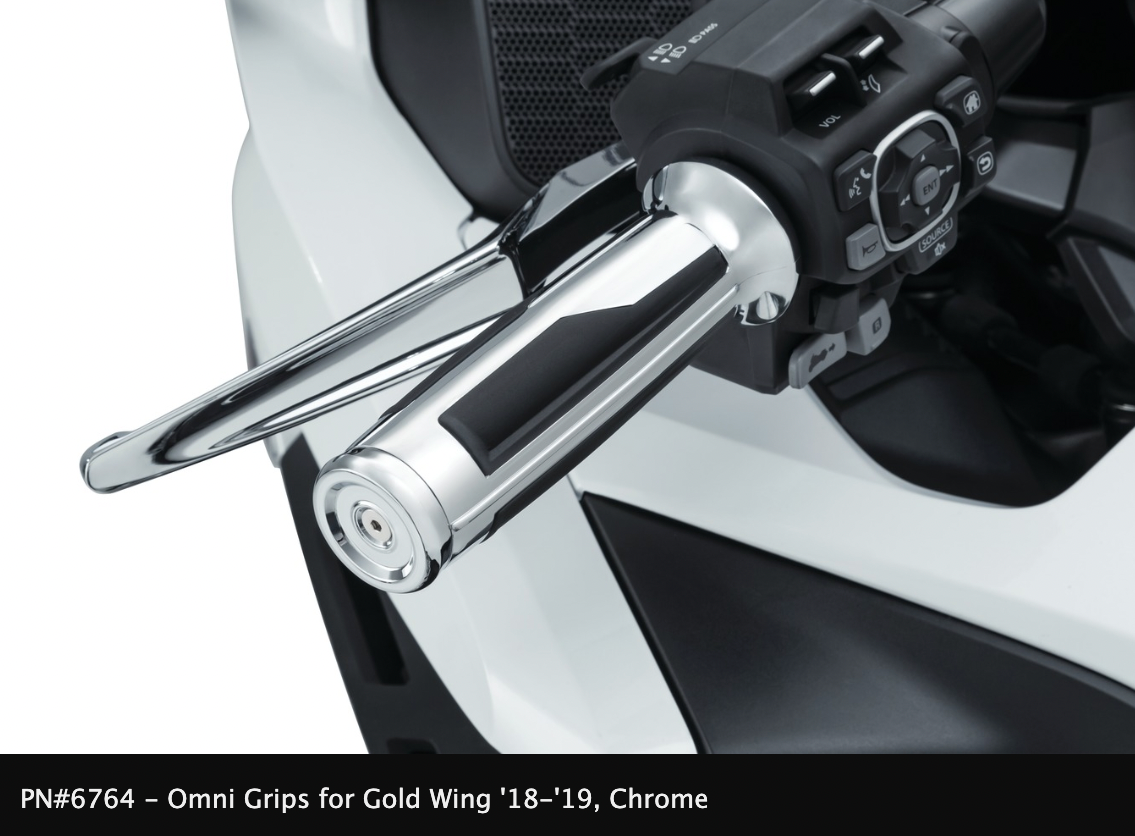 Omni Grips for '18-'21 Gold Wing