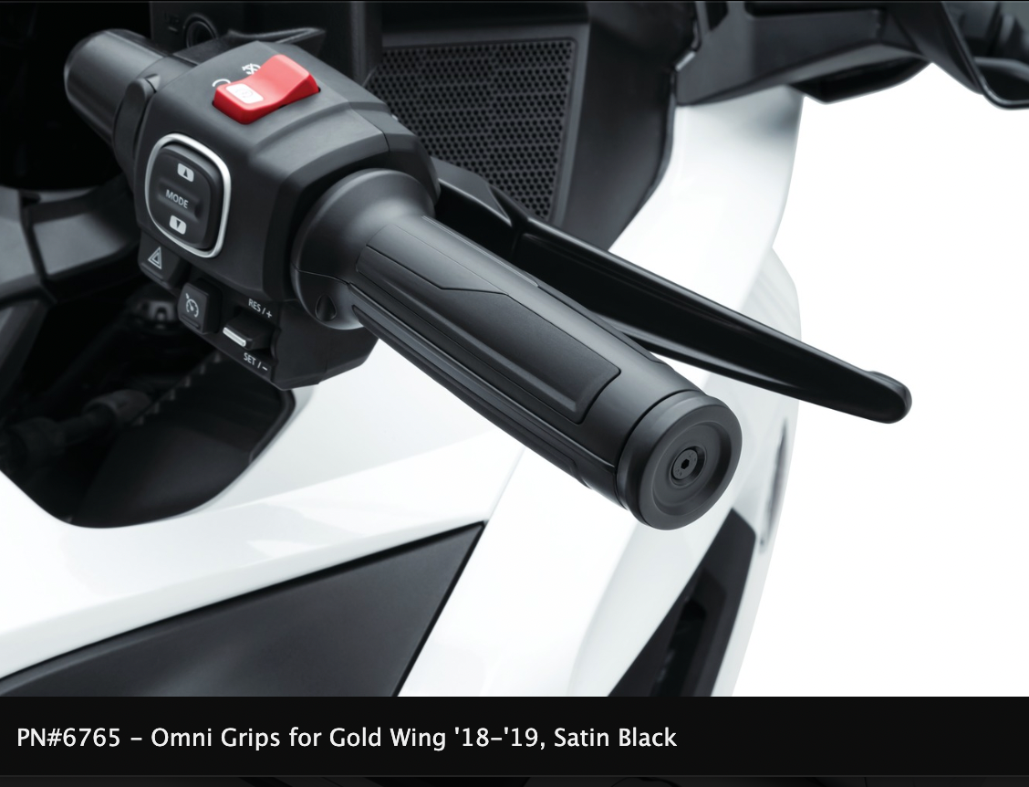 Omni Grips for '18-'21 Gold Wing