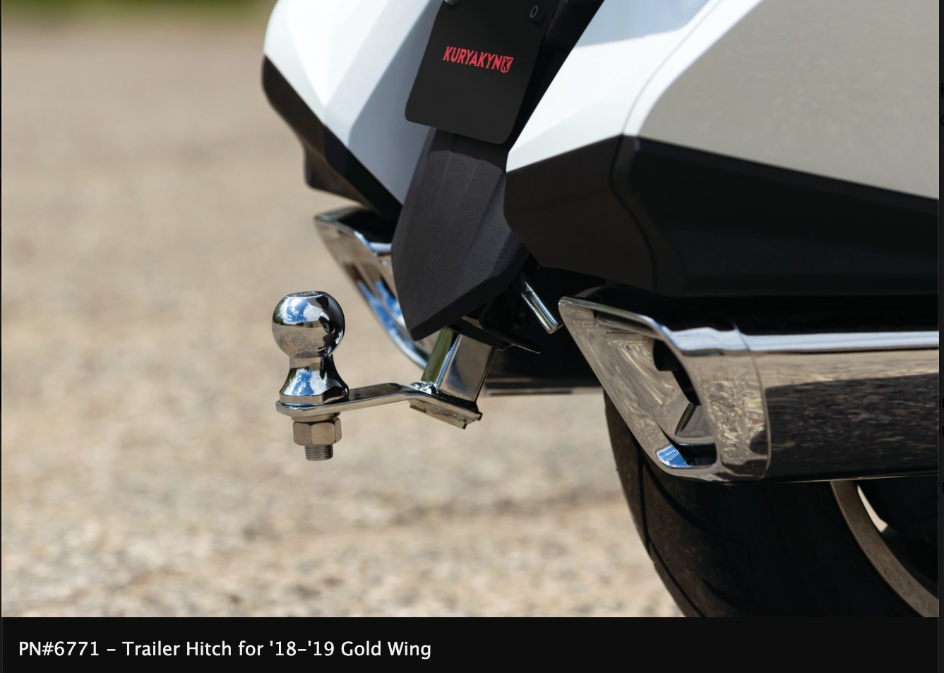 Trailer Hitch for '18-'21 Gold Wing