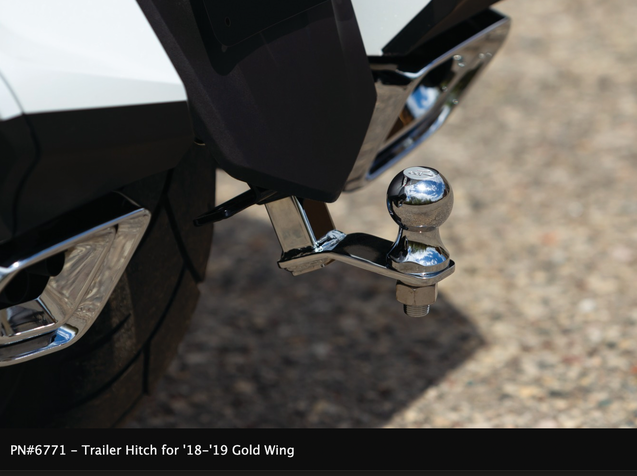 Trailer Hitch for '18-'21 Gold Wing