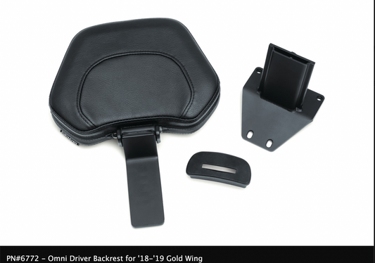 Omni Passenger Backrest for '18-'21 Gold Wing