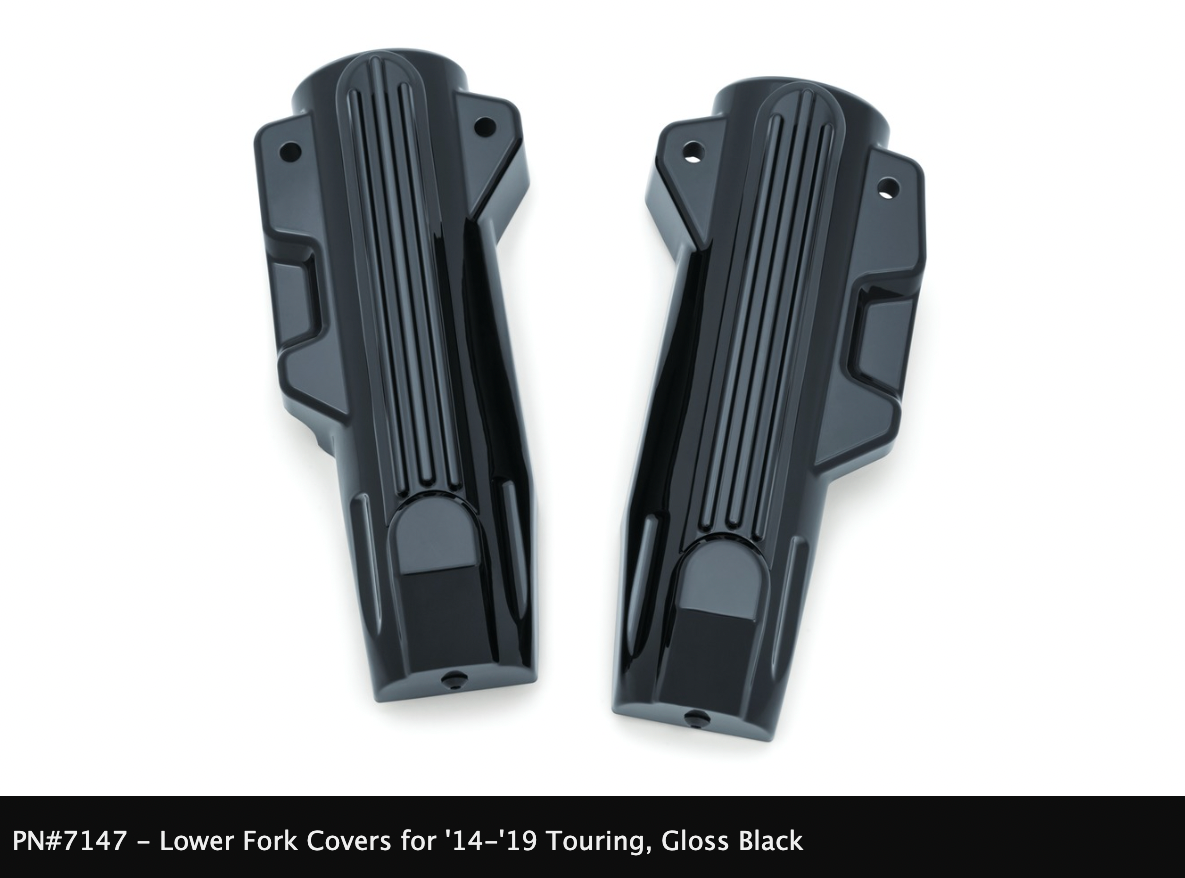 Lower Fork Covers for 14-21 Touring