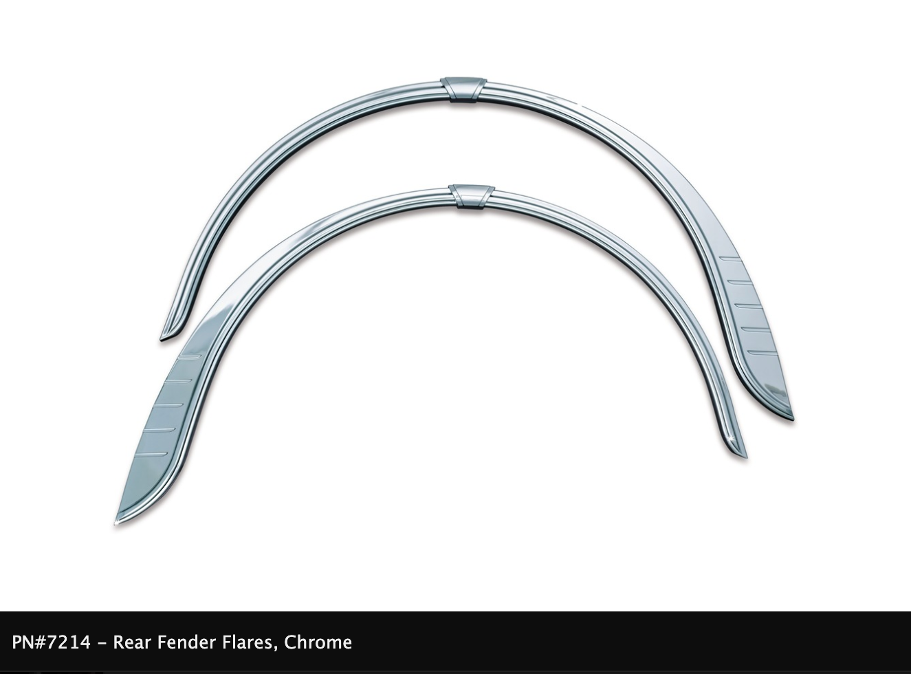 Rear Fender Flares for Trikes